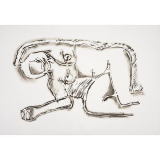 Tom Wesselmann MONICA LYING ON HER SIDE WITH SCRIBBLE Lithograph, 61″W