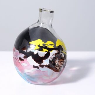 Unique Fulvio Bianconi THE KISS Vase, Murano