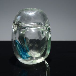 Unique Fulvio Bianconi Vase, 11″H, Murano