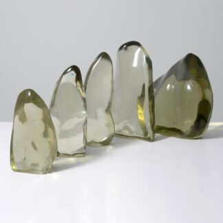 5 Large Polished Andara Crystals, 17″H