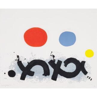 Adolph Gottlieb IMAGINARY LANDSCAPE II Aquatint