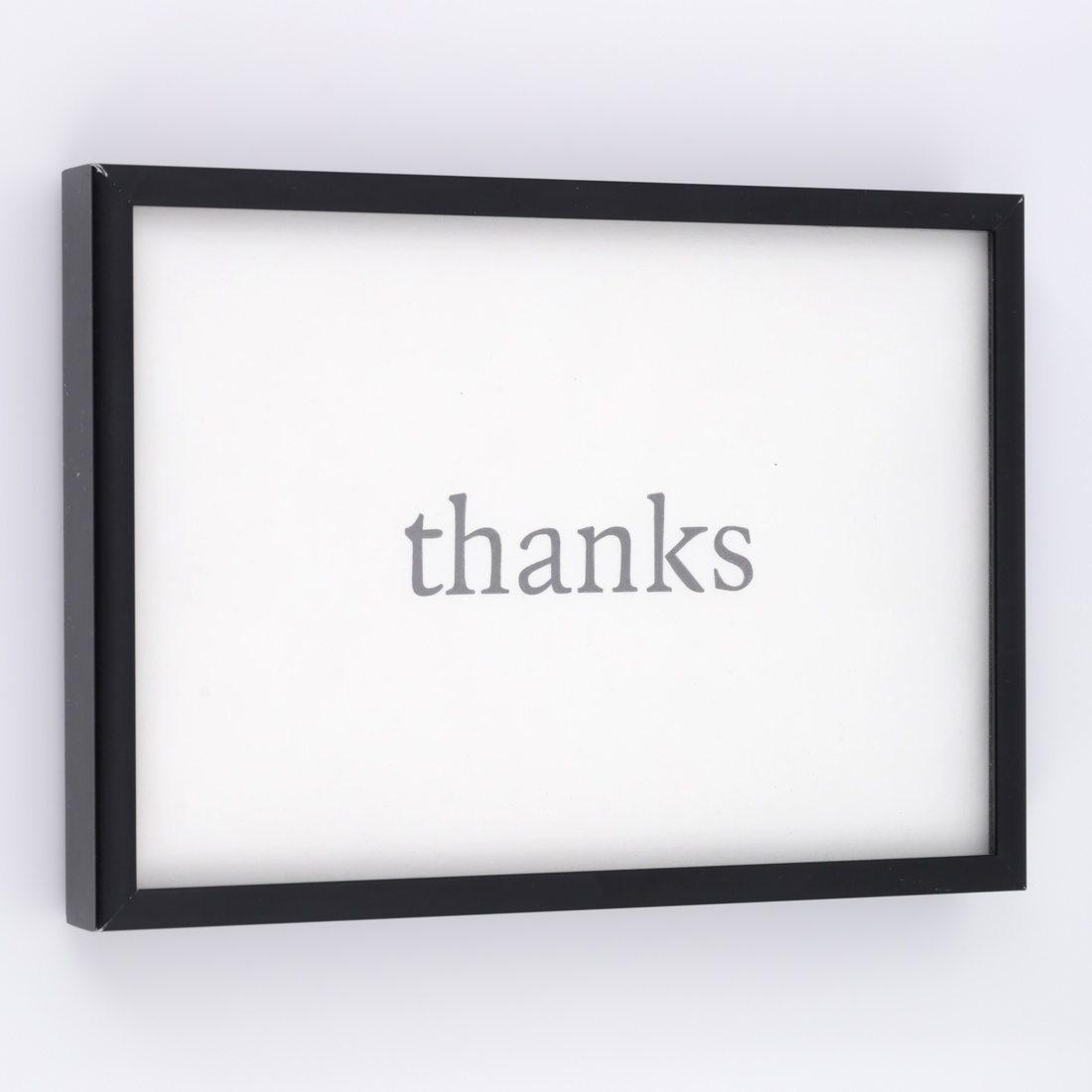 Allan McCollum THANKS (Visible Marker #765) Drawing - Image 2