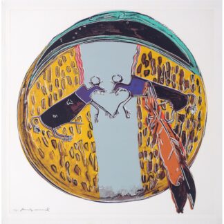 Andy Warhol PLAINS INDIAN SHIELD Screenprint