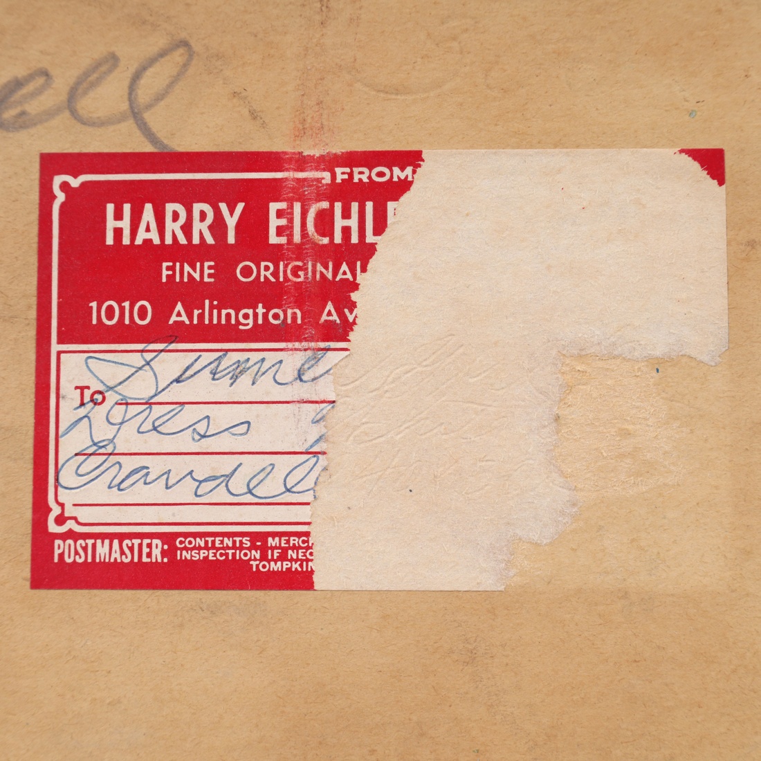 Bradshaw Crandell SUMMER GIRL RED DRESS AND WHITE HAT Painting, 39″H - Image 7