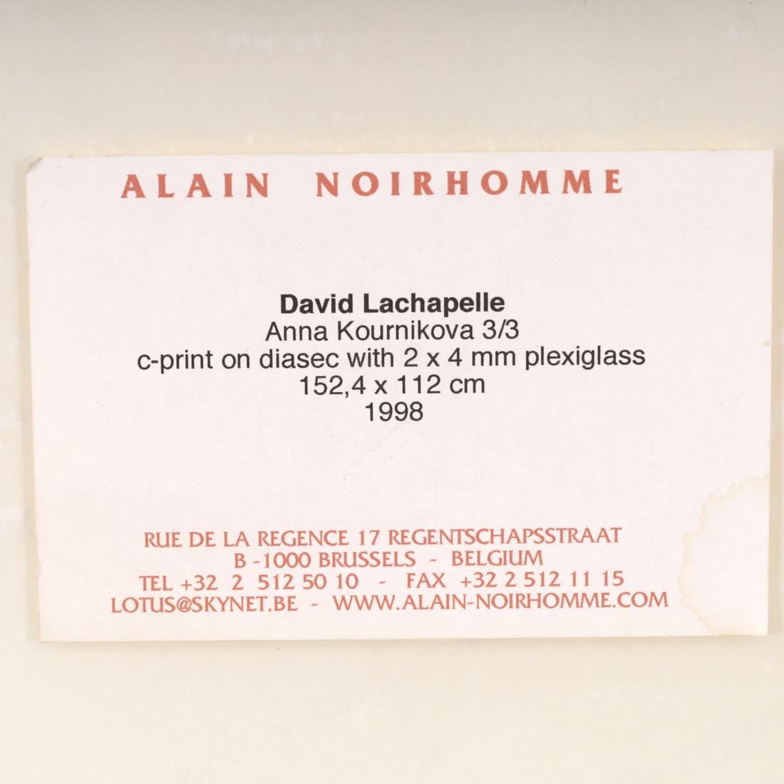 David LaChapelle ANNA KOURNIKOVA: THE COURTS FREE Chromogenic Print - Image 5