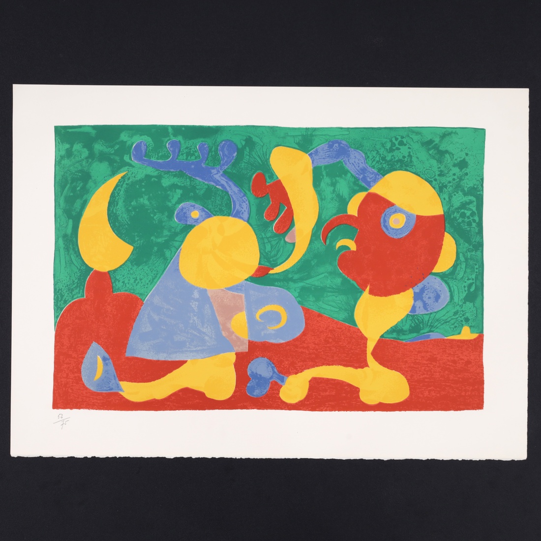 Joan Miro LES NOBLES A LA TRAPPE II (The Nobles At The Trapdoor II) Lithograph - Image 2