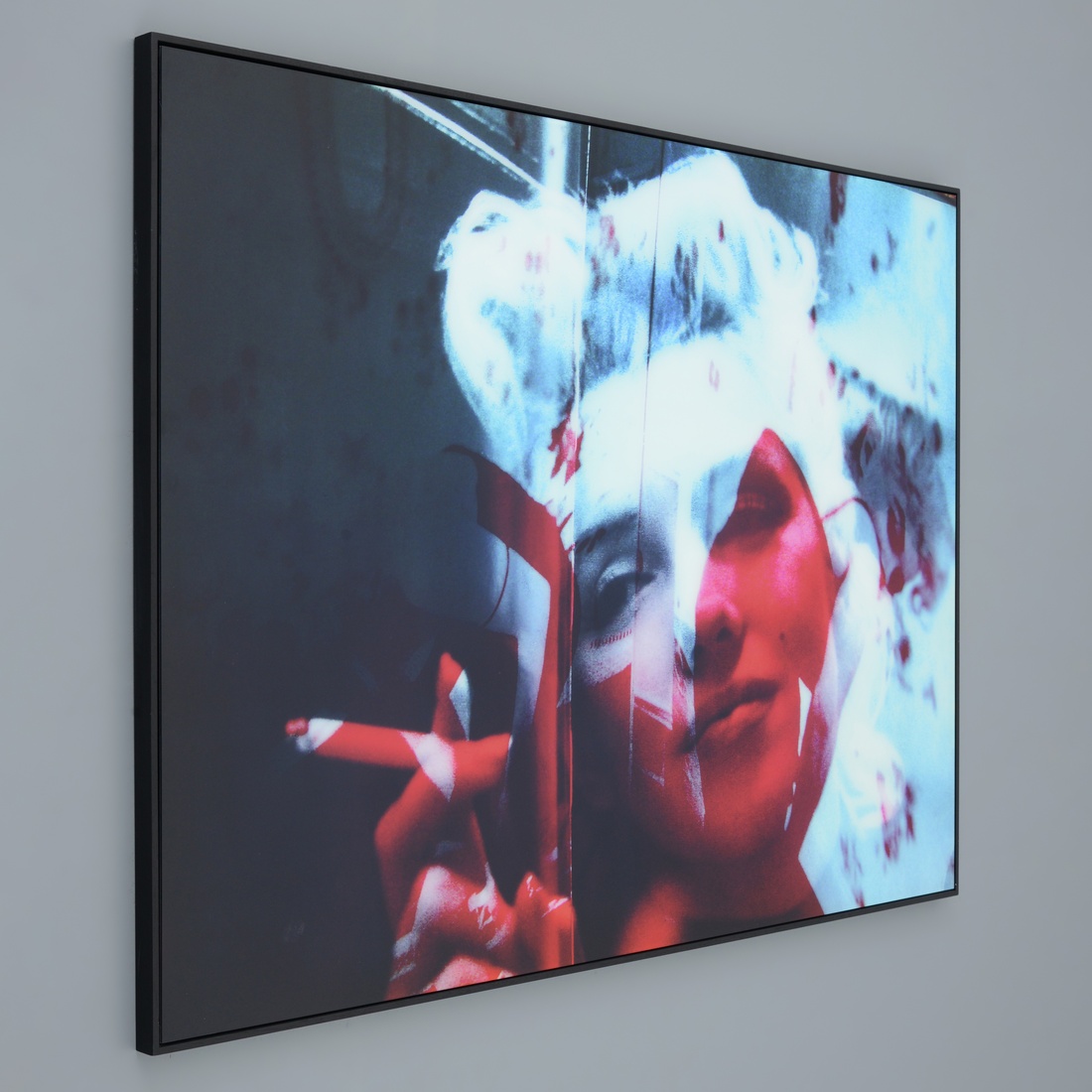 Jonathan Bermudes RED SMOKING STAR Gelatin Silver Print, Marilyn Monroe, 65.5″W - Image 2
