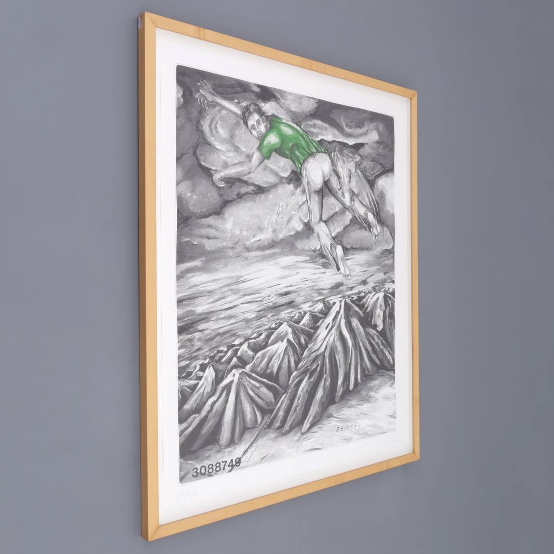 Jonathan Borofsky I DREAMED I COULD FLY NO. 3088749 Lithograph - Image 2