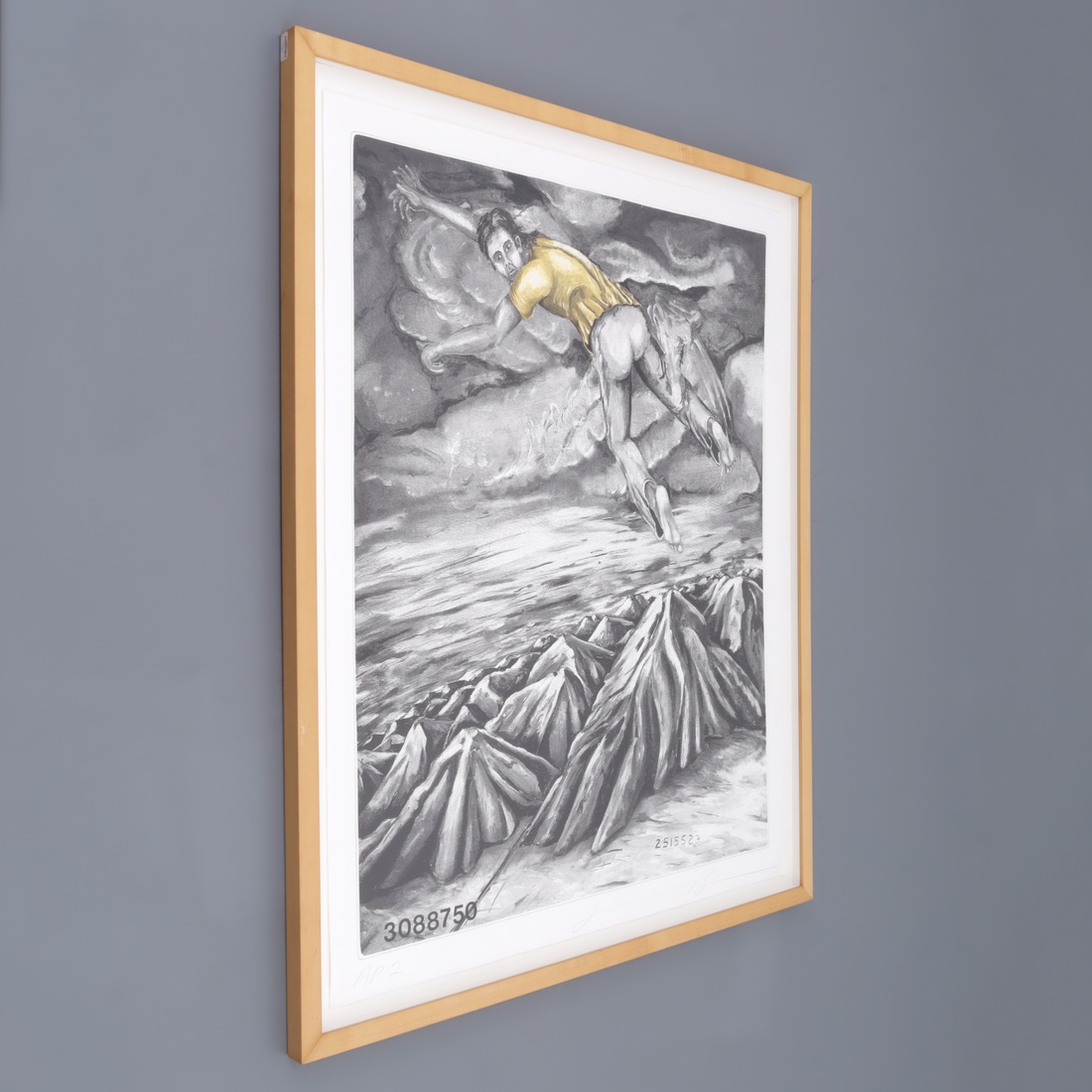 Jonathan Borofsky I DREAMED I COULD FLY NO. 3088750 Lithograph - Image 2