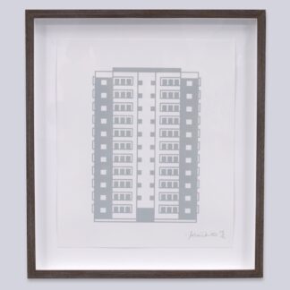Julian Opie APARTMENT 2 Woodcut
