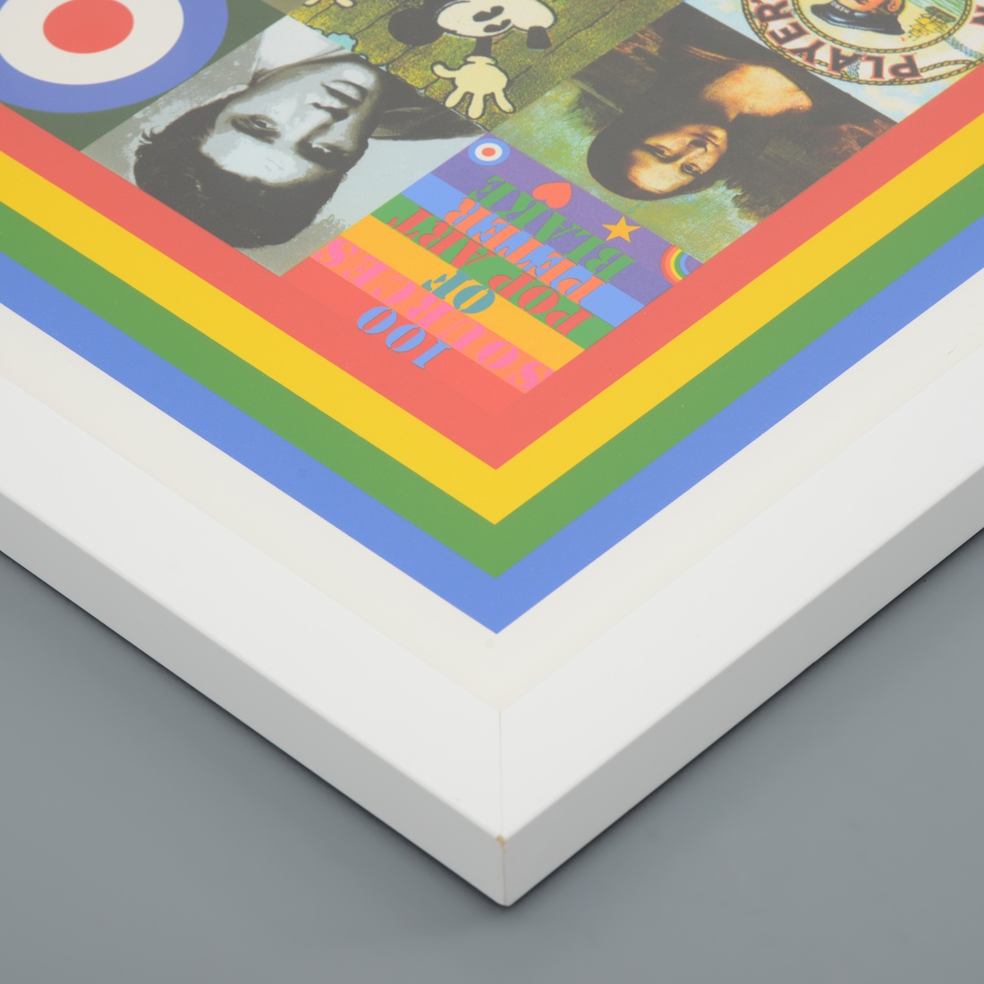 Peter Blake 100 SOURCES OF POP Diamond Dust Screenprint, 51″H - Image 5