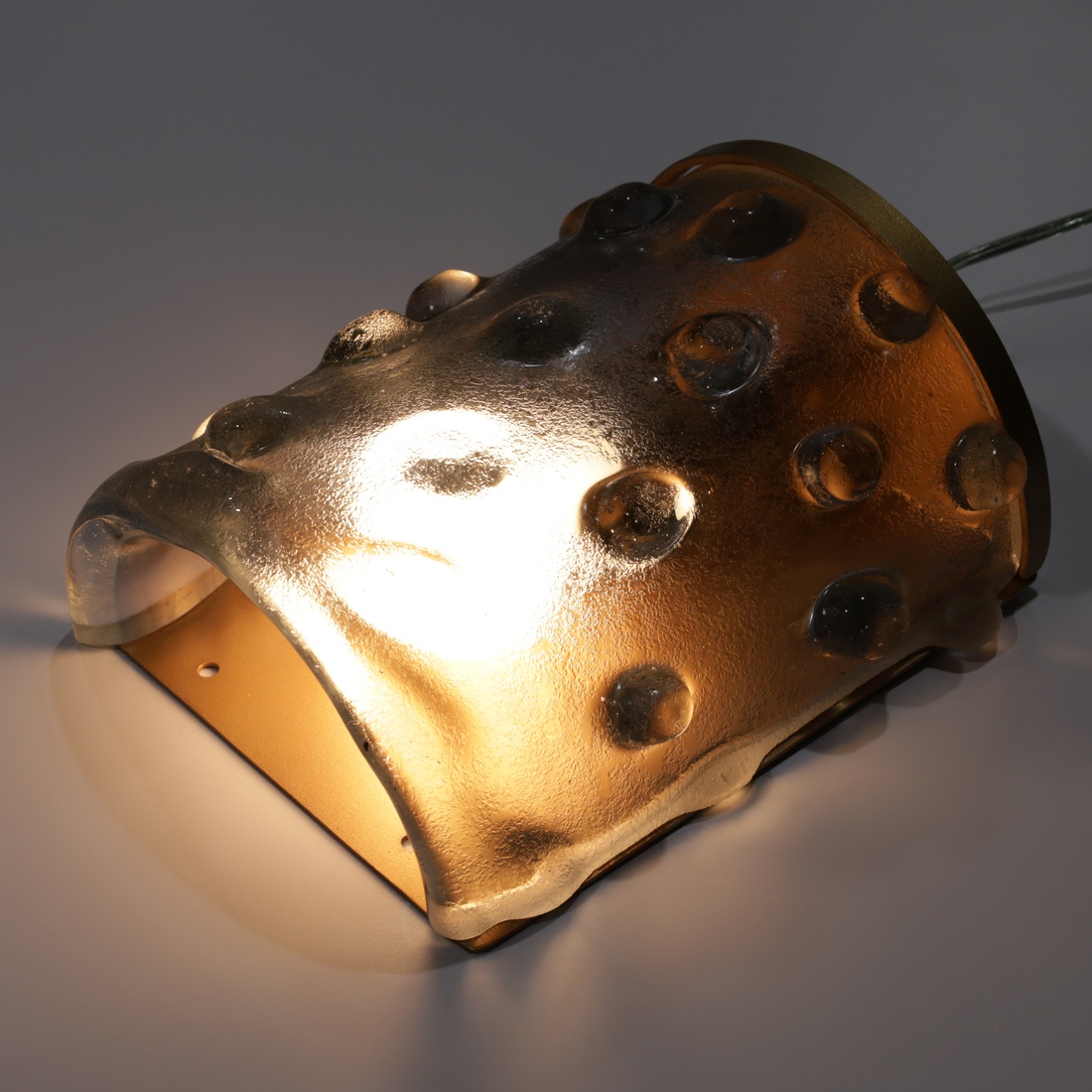 Rare Carlo Scarpa CORROSO A BUGNI Sconce - Image 5