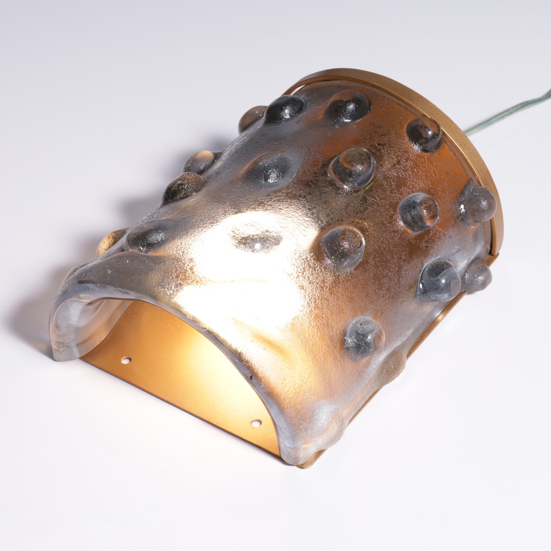 Rare Carlo Scarpa CORROSO A BUGNI Sconce - Image 8