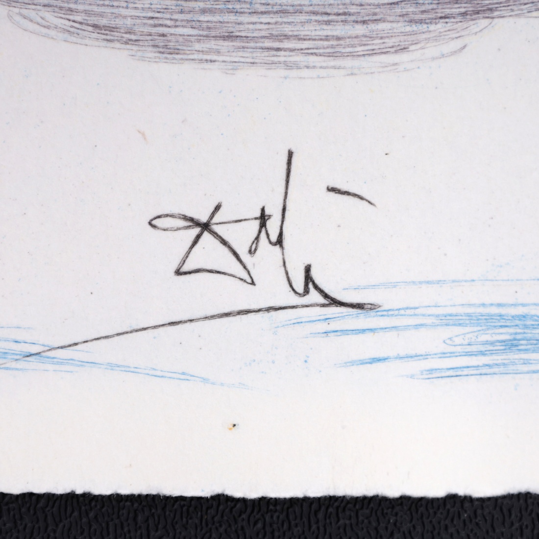 Salvador Dali FEMME SURREALISTE AU HOMARD Lithograph - Image 3