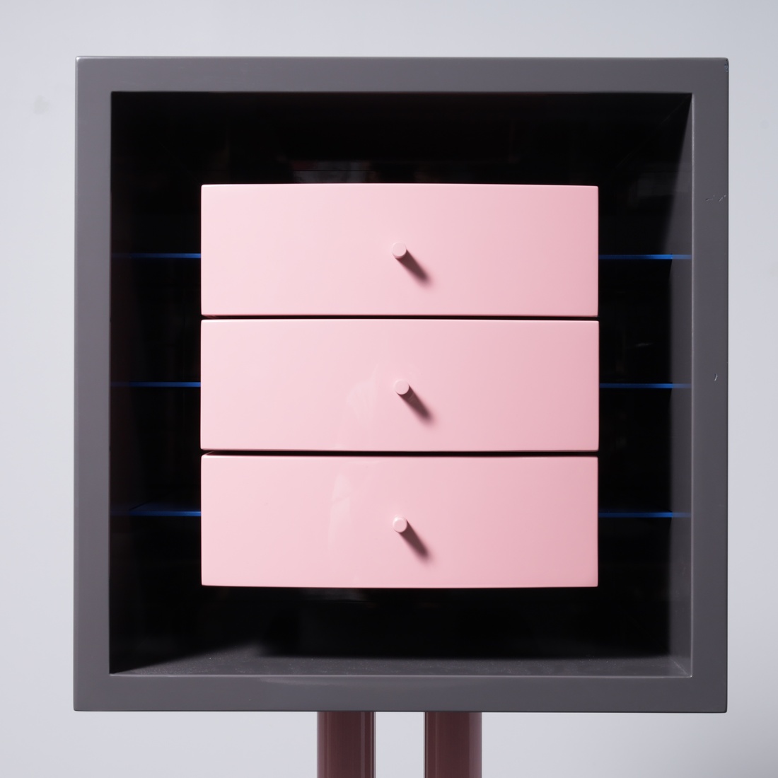 Shiro Kuramata NIKKO Cabinet / Chest of Drawers, Limited Edition, 68.5″H - Image 5