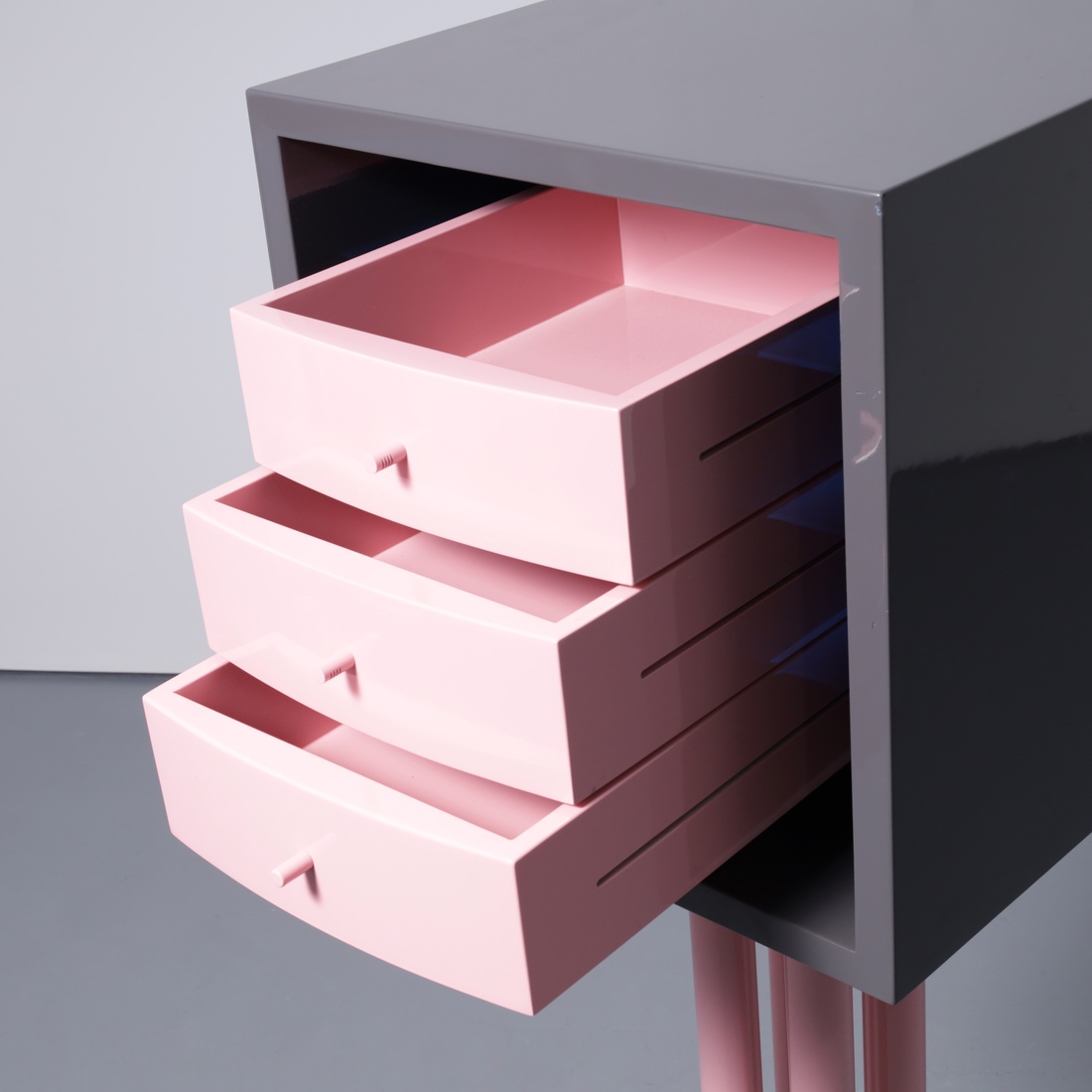 Shiro Kuramata NIKKO Cabinet / Chest of Drawers, Limited Edition, 68.5″H - Image 7