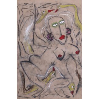 Thornton Dial Sr. ODETTE Mixed Media