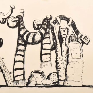 Philip Guston STUDIO CORNER Lithograph, 1980