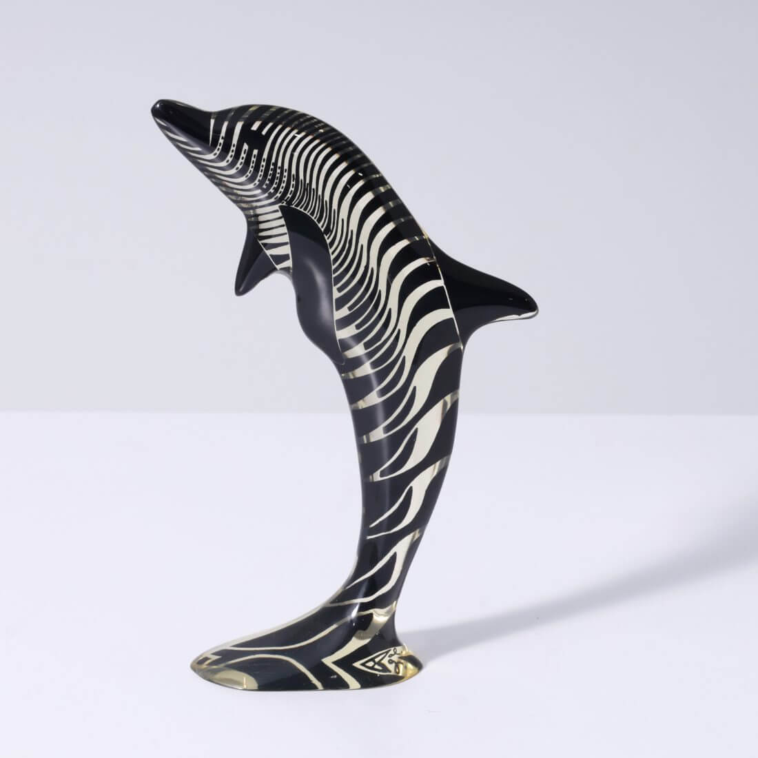 Abraham Palatnik (Pal) Dolphin Sculpture