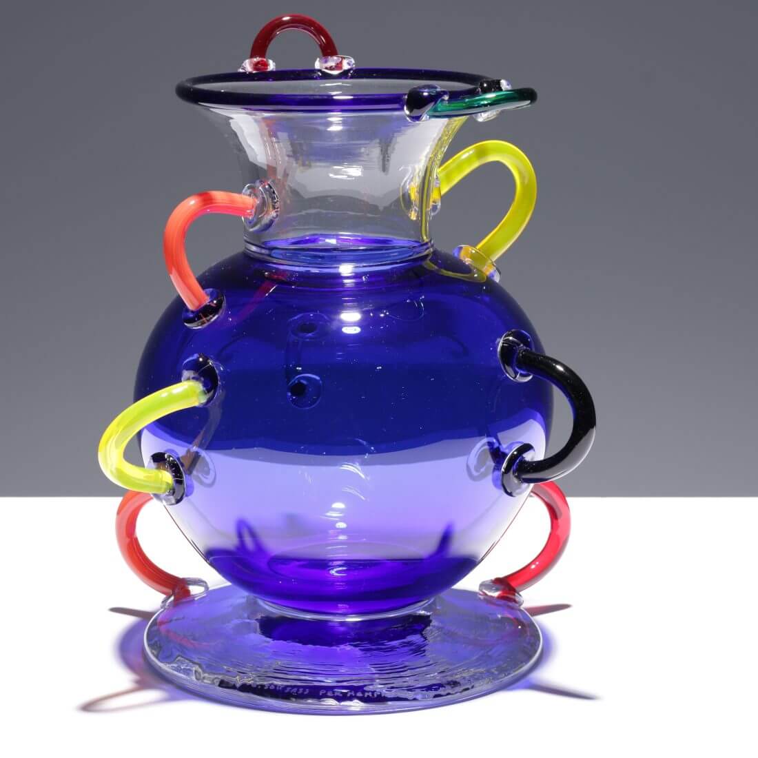 Ettore Sottsass MIZAR Vase, 13.75"H
