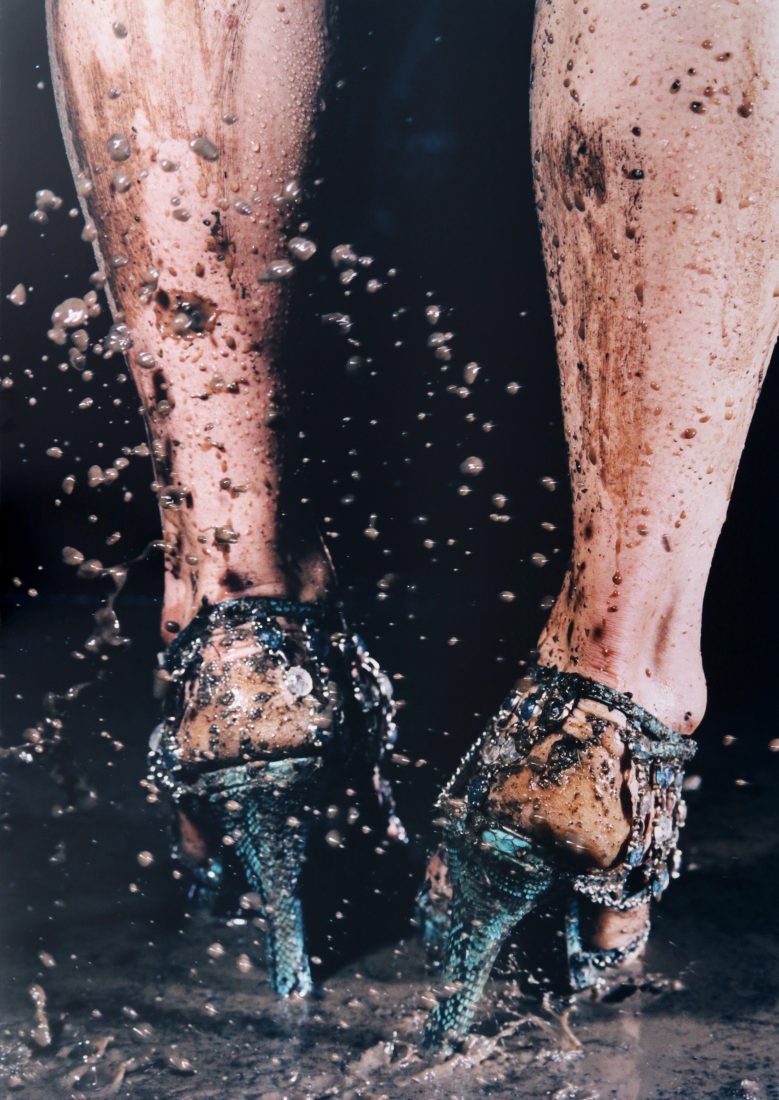 Marilyn Minter TWINS C-Print, 85.25"H