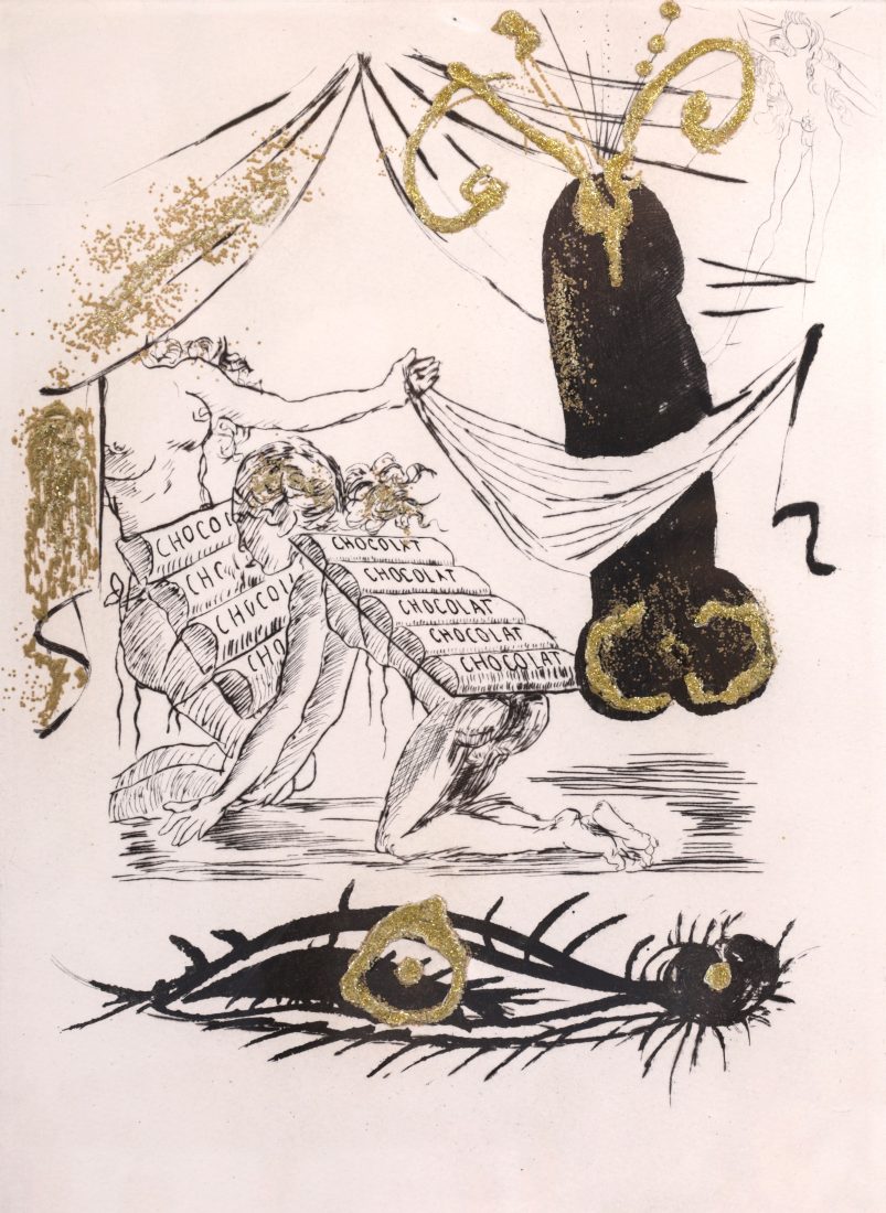 Salvador Dali UNTITLED Etching