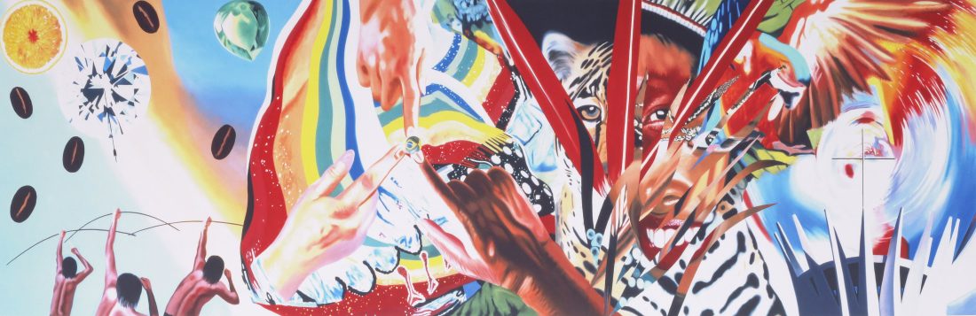 James Rosenquist BRAZIL Pigment Print, 77.5"W