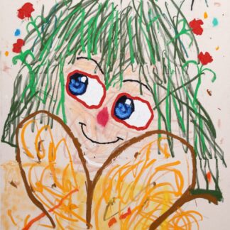 Edu Carrillo FLOWERS IN MY HEAD MELTING EVERYWHERE Painting, 64"H