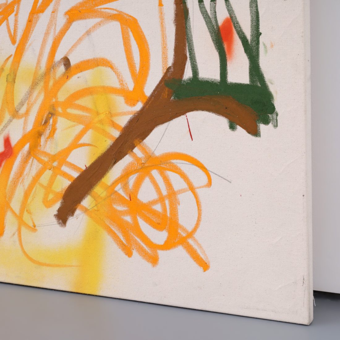Edu Carrillo FLOWERS IN MY HEAD MELTING EVERYWHERE Painting, 64"H