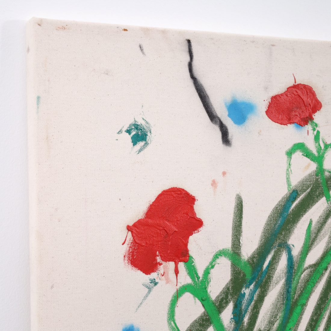 Edu Carrillo FLOWERS IN MY HEAD MELTING EVERYWHERE Painting, 64"H