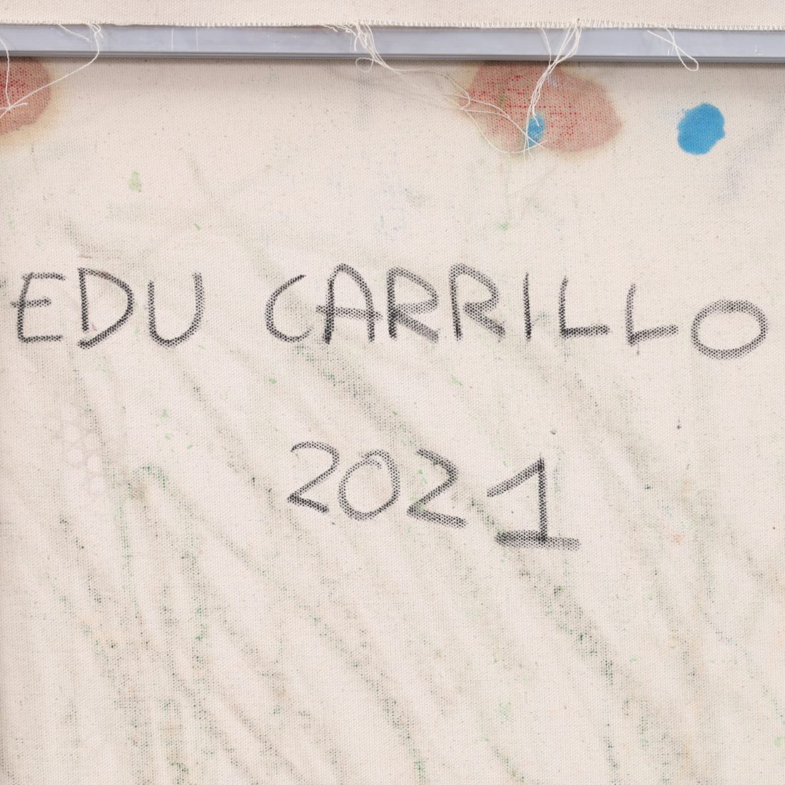 Edu Carrillo FLOWERS IN MY HEAD MELTING EVERYWHERE Painting, 64"H