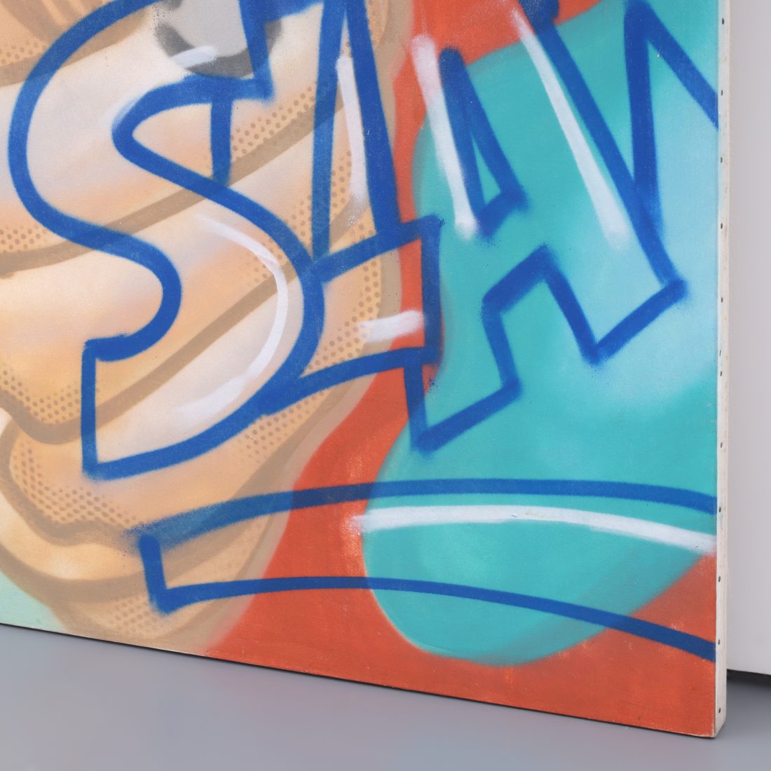 Crash STRUCTURE NO.2 Painting, 107.5"H